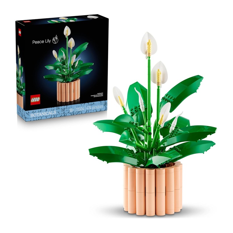 LEGO 乐高 植物系列 11504 白掌