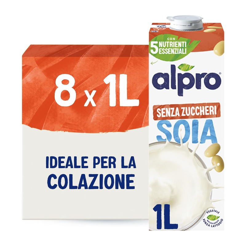 Alpro 无糖豆奶 1L×8盒
