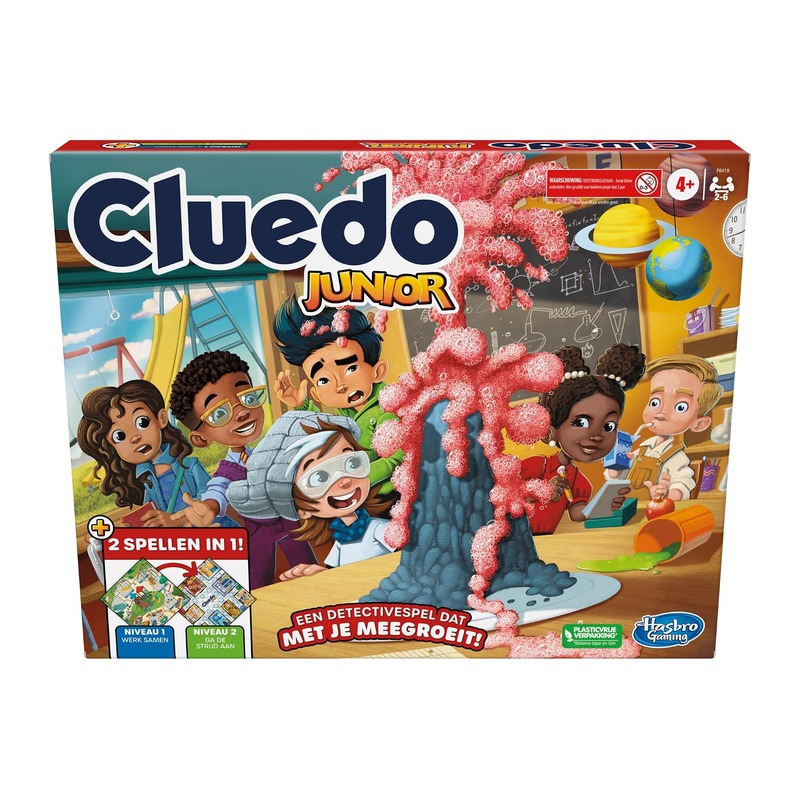 孩之宝 Hasbro Cluedo Junior 儿童侦探桌游（英文版）