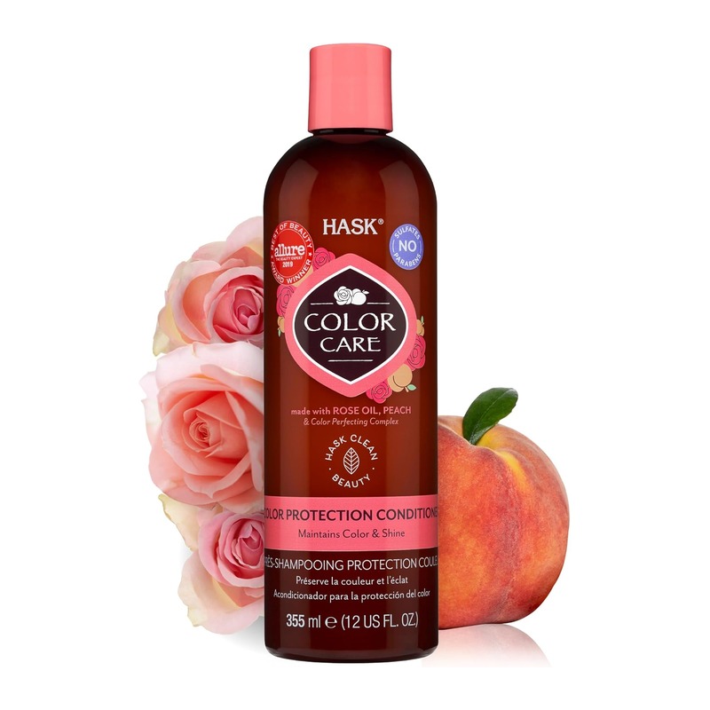HASK Rose Oil 玫瑰油护色护发素 355ml