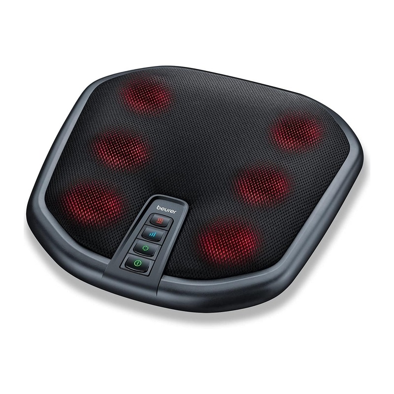 Beurer 博雅 FM 70 Shiatsu 足部背部热敷按摩垫（18个按摩头）