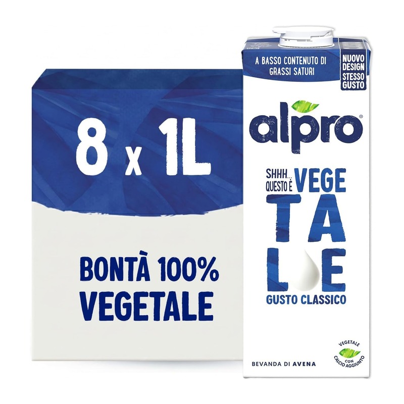 Alpro 燕麦奶 经典款 1L×8盒