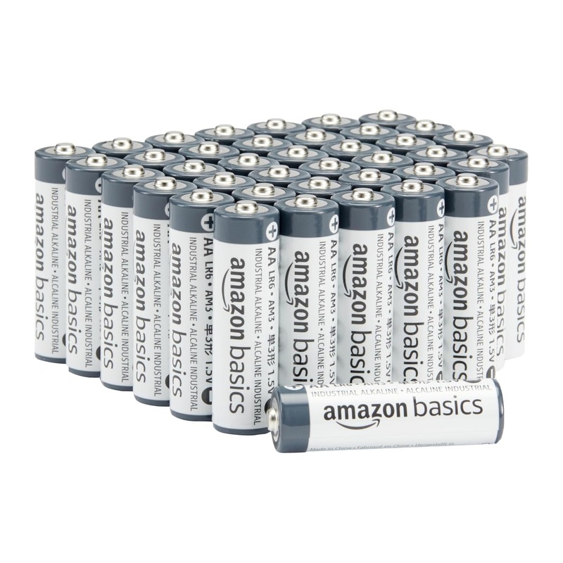 Amazon Basics AA 工业碱性电池 1.5V 40 节装