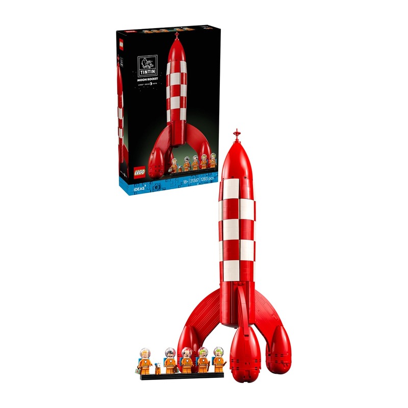LEGO 乐高 Ideas 21367 丁丁历险记 登月火箭