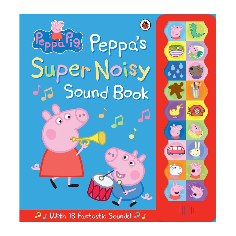 Peppa Pig 小猪佩奇 Peppa's Super Noisy Sound Book 有声绘本(英文)