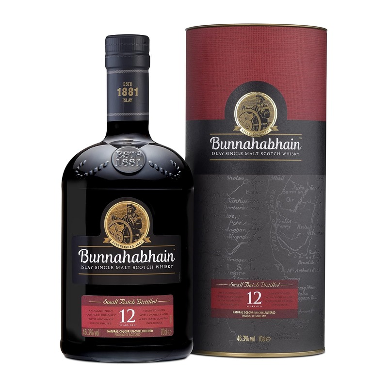 Bunnahabhain 布纳哈本 12年 艾雷岛单一麦芽苏格兰威士忌 70cl 46.3%