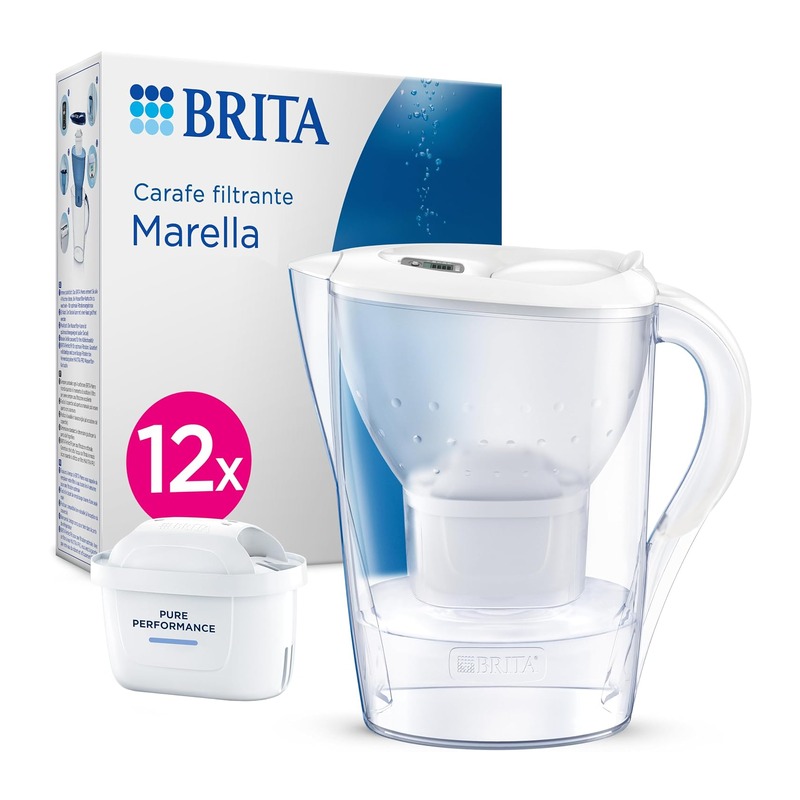 碧然德 BRITA Marella 滤水壶 + 12枚 MAXTRA Pure Performance 滤芯
