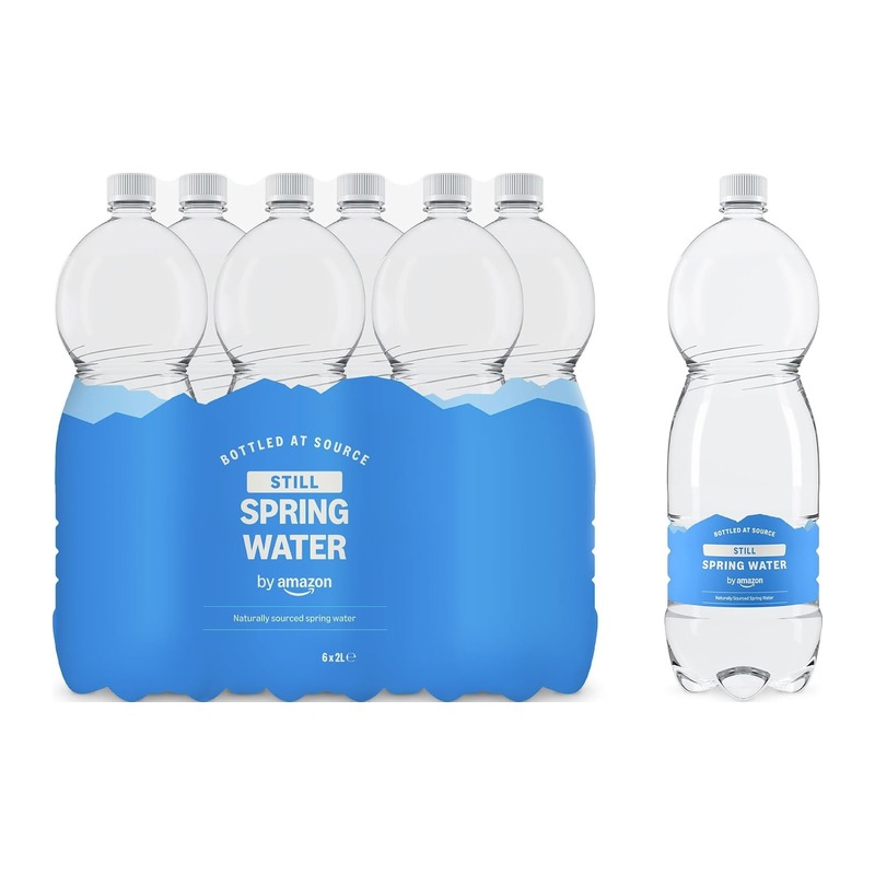 by Amazon 天然泉水(不含气)2L×6瓶