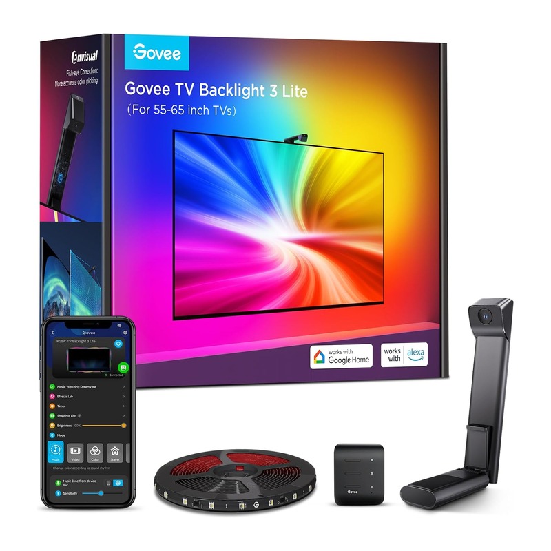 Govee TV 3 Lite 电视氛围灯带 3.6米 适合55-65寸电视