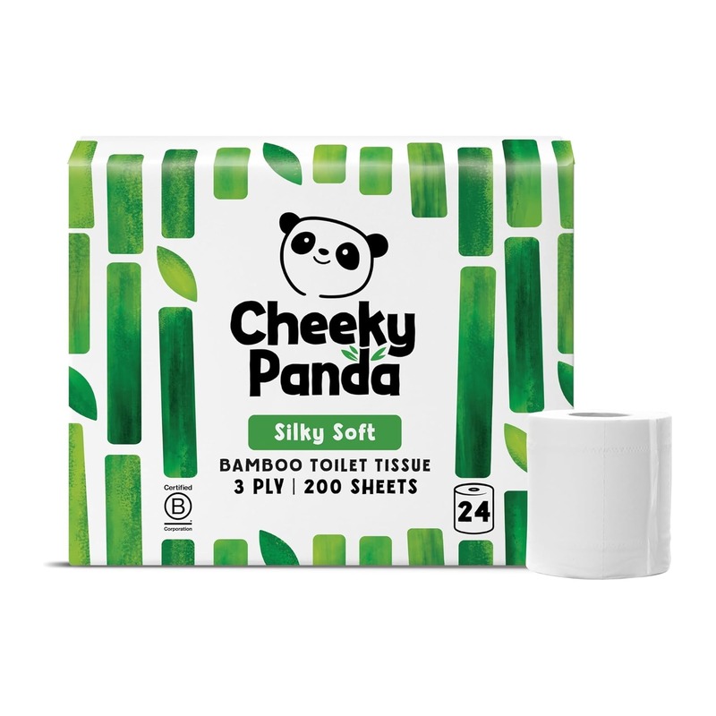 The Cheeky Panda 竹纤维三层卷纸 24卷装