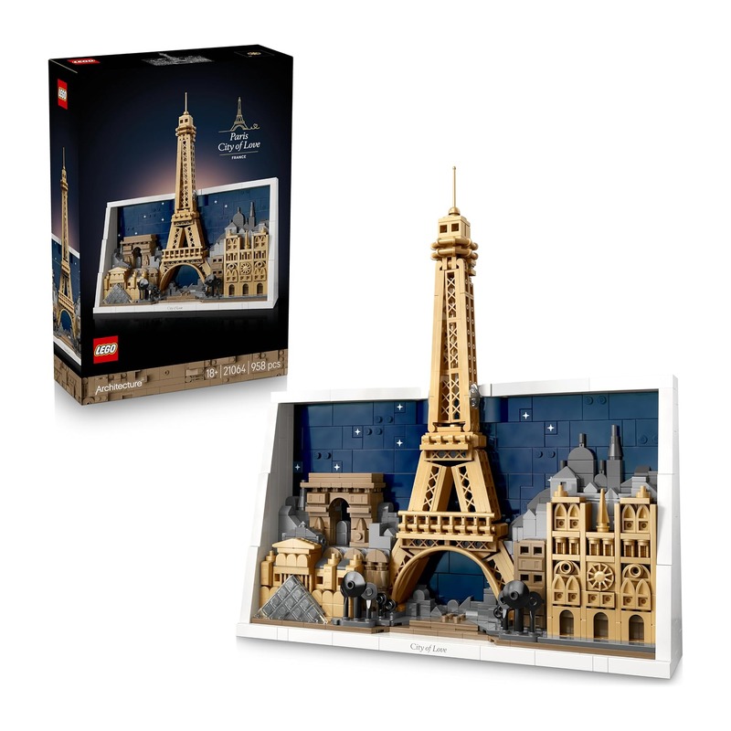 LEGO 乐高 建筑系列 21064 巴黎·爱之城