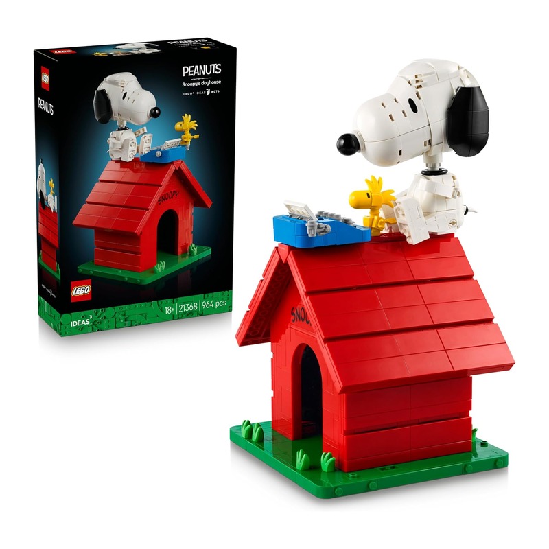 LEGO 乐高 Ideas 系列 Peanuts 史努比狗屋 21368