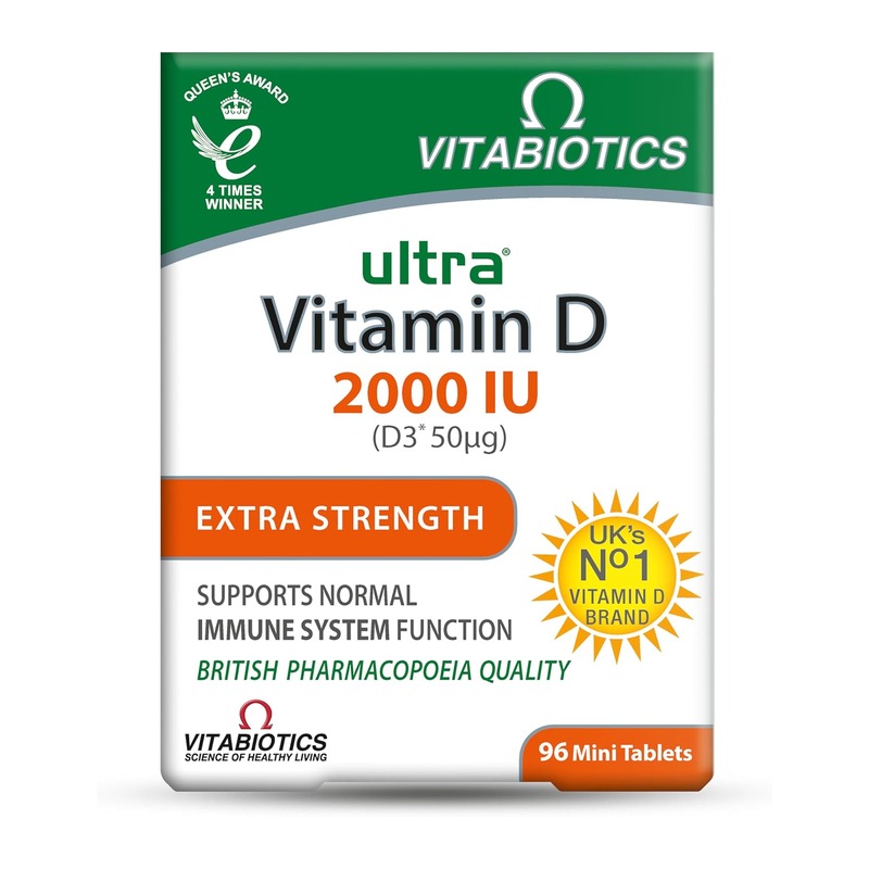 Vitabiotics 维生素D3 2000IU 96粒