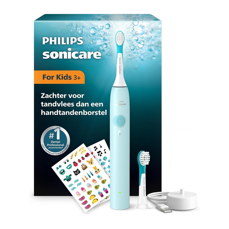 飞利浦 Sonicare for Kids 儿童声波电动牙刷（含2个刷头）