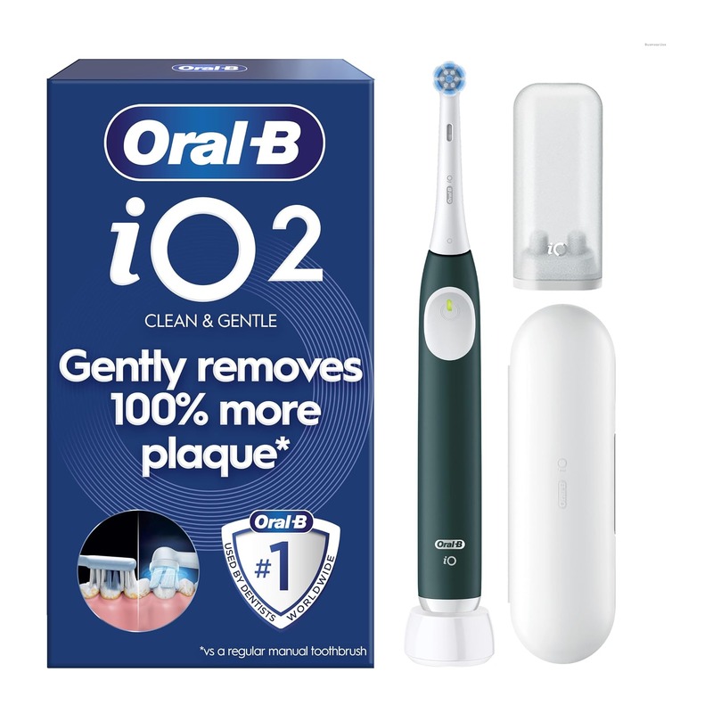 欧乐B Oral-B iO2 电动牙刷 森林绿带旅行盒
