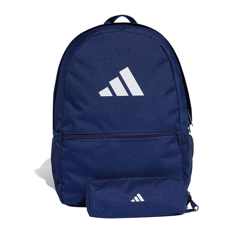 adidas 阿迪达斯 双肩包 23L 附笔袋 深蓝/白色