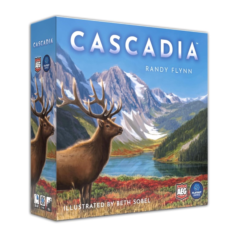 Cascadia 卡斯卡迪亚 桌游（英文版）