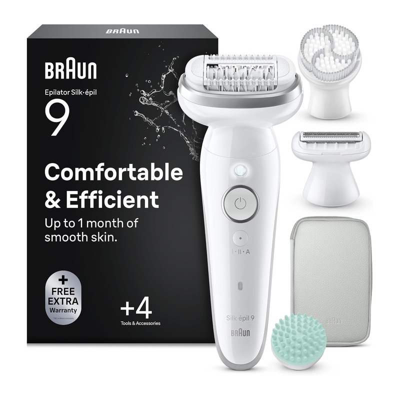 博朗 Braun Silk-épil 9 女士电动脱毛仪 银色