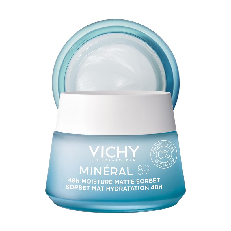 薇姿 Vichy Minéral 89 Gel Sorbete Mate 保湿哑光啫喱霜 50ml