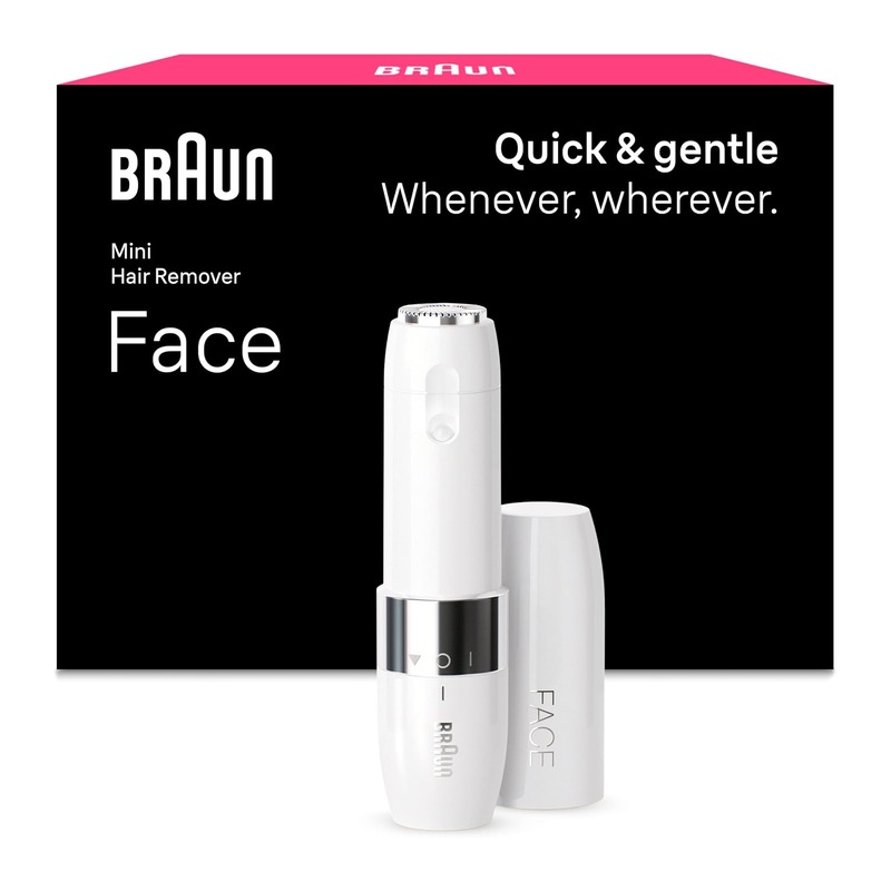 Braun 博朗 Face FS1000 女士面部脱毛仪 带精细修剪头 白色