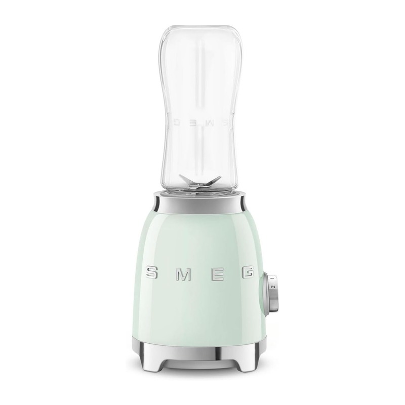 Smeg 斯麦格 PBF01PGEU 复古迷你搅拌机(含 2 个 600ml 随行杯)薄荷绿