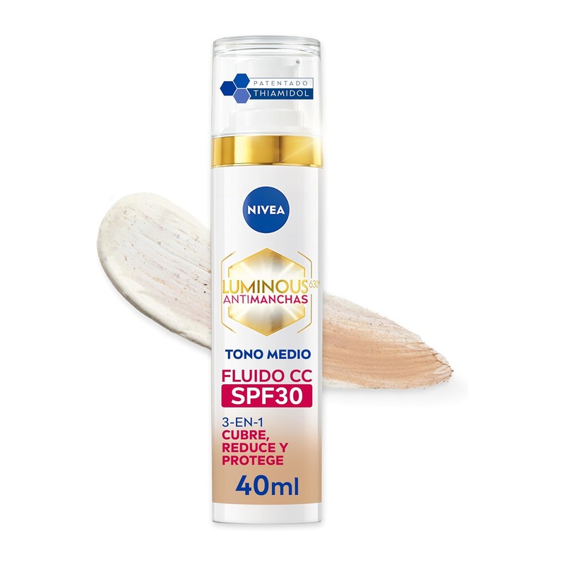 NIVEA 妮维雅 Luminous630 淡斑CC霜 SPF30 40ml 中等色