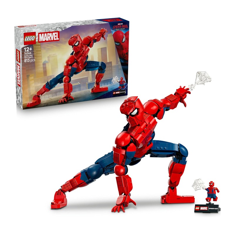 LEGO 乐高 漫威系列 蜘蛛侠可动人偶 76346（高36cm，含人仔）
