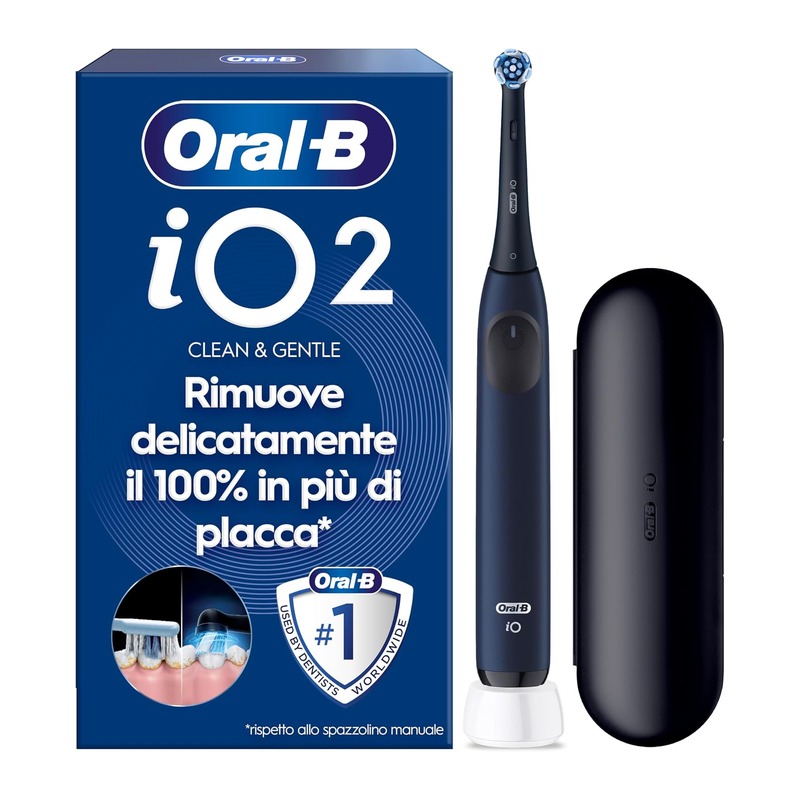 Oral-B 欧乐B iO2 电动牙刷（蓝色，含1个刷头）