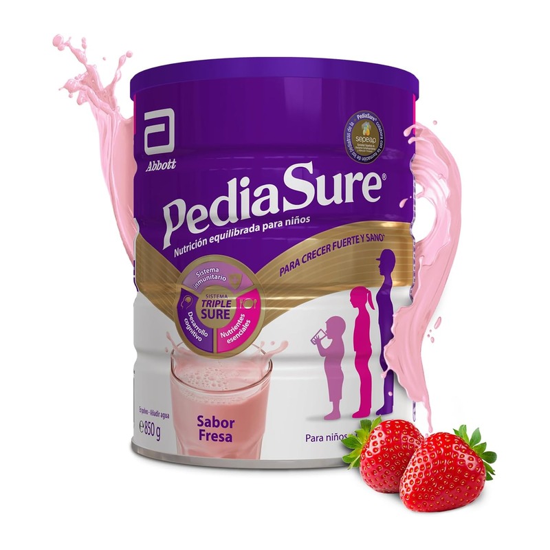 PediaSure 雅培小安素 儿童营养粉（草莓味，850g）