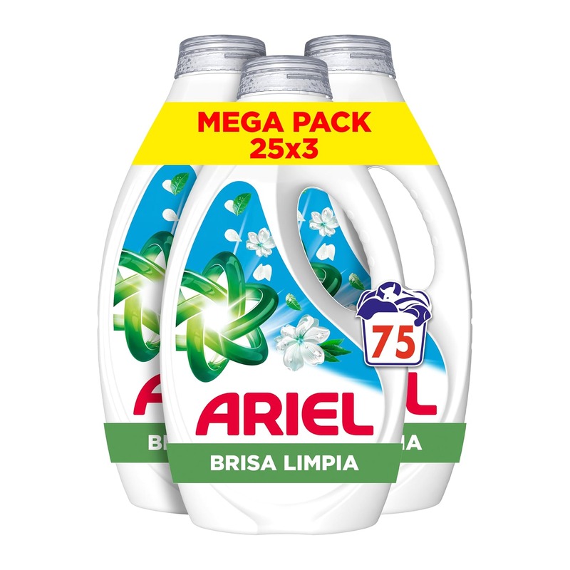碧浪 Ariel 洗衣液 Brisa Limpia 3瓶共75次