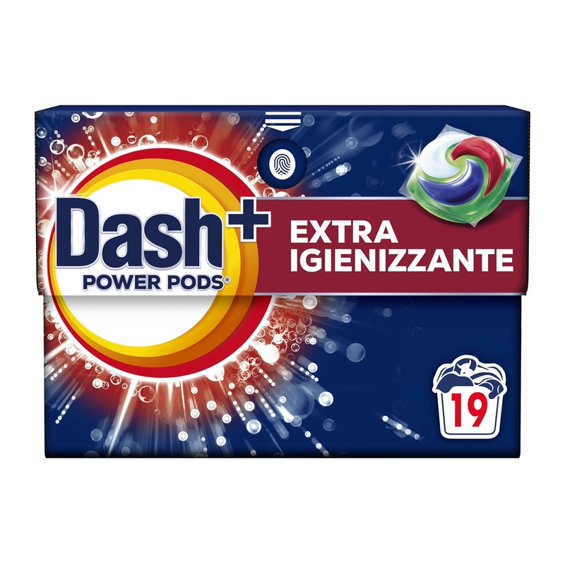 Dash Power Pods+ 抑菌洗衣凝珠 19颗