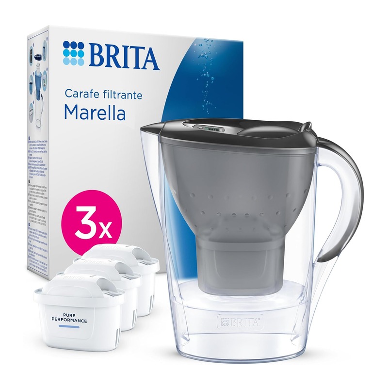 BRITA碧然德Marella滤水壶 2.4L 含3枚MAXTRA PRO滤芯