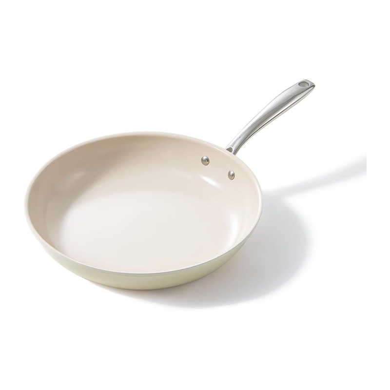 Redchef 陶瓷不粘平底煎锅 28cm 米色