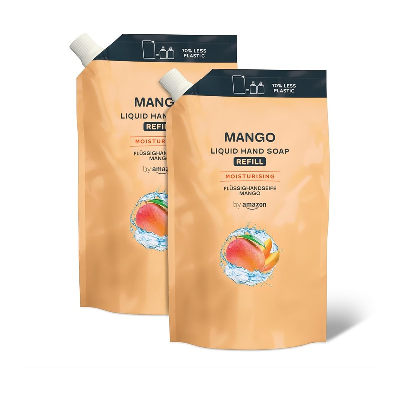 by Amazon 芒果洗手液补充装 1000ml×2袋