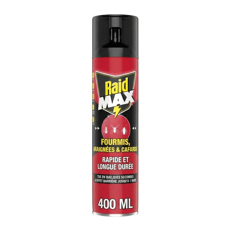 雷达 Raid Max 蚂蚁蜘蛛蟑螂杀虫喷雾 400ml