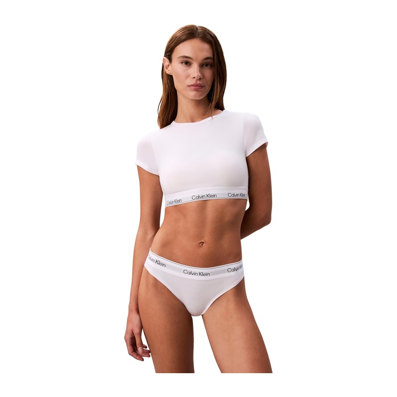 Calvin Klein 女士 Logo 腰边巴西三角内裤