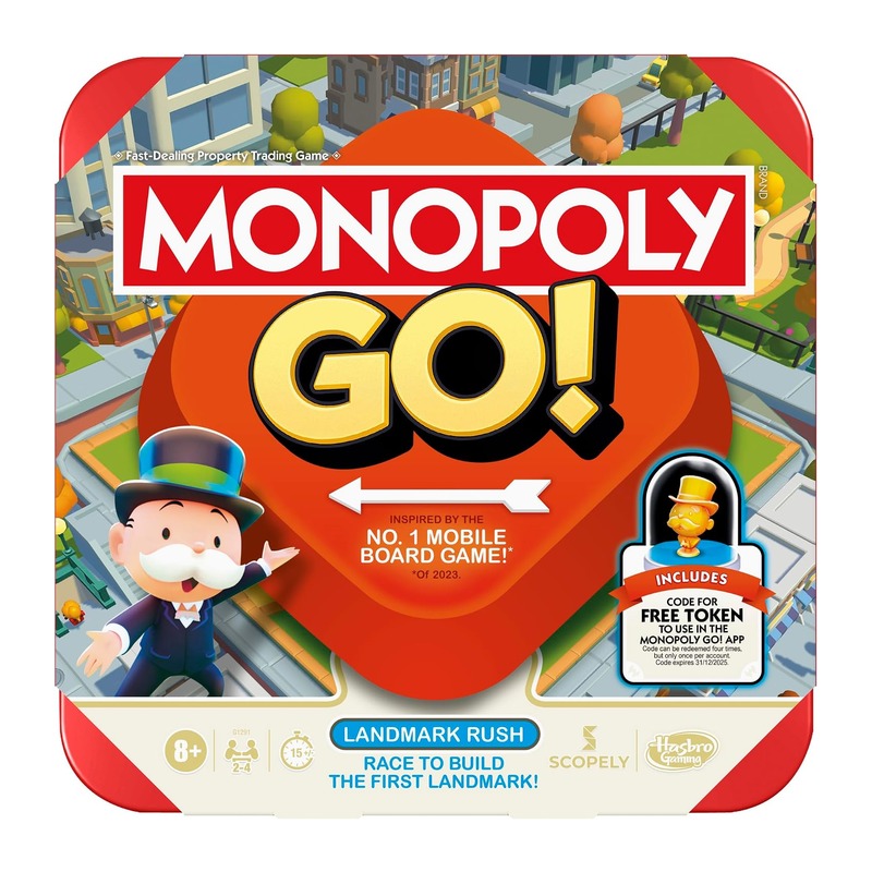 孩之宝 Hasbro 大富翁GO! 策略桌游