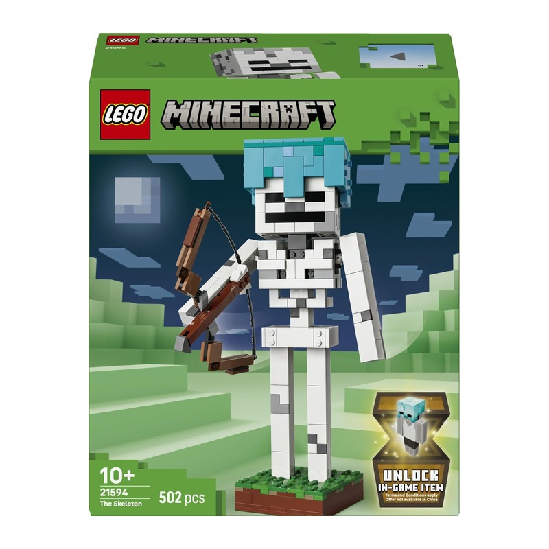 乐高 LEGO Minecraft 骷髅人 21594