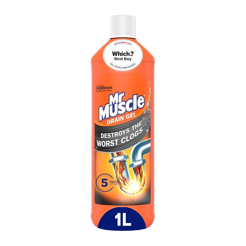 Mr Muscle 强效通下水道凝胶 1升