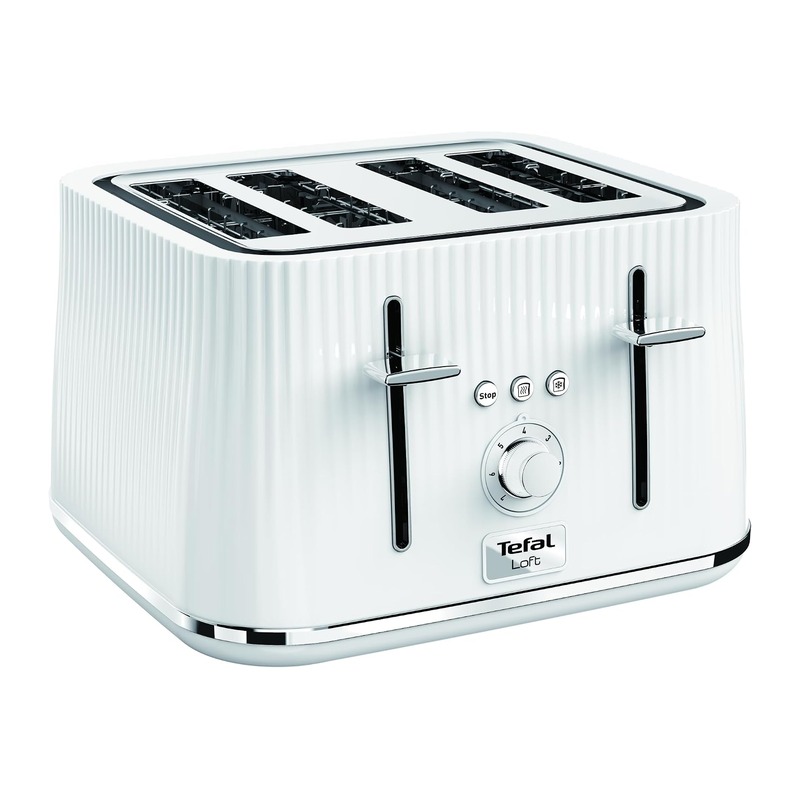 Tefal 特福 Loft 四片面包机 1700W(经典白)