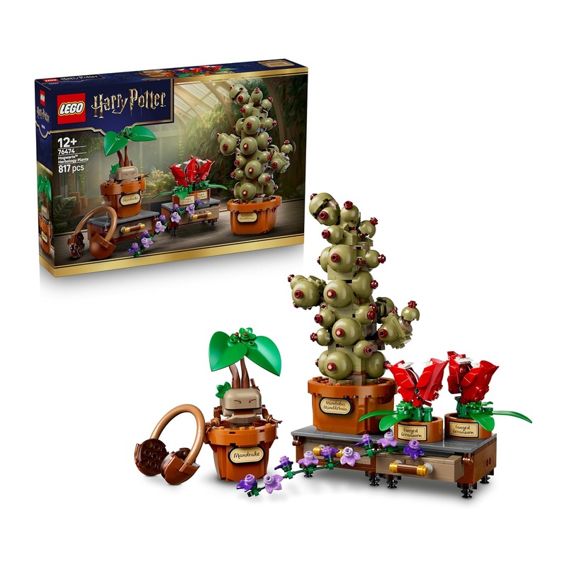 LEGO 乐高 哈利波特 霍格沃茨草药课植物