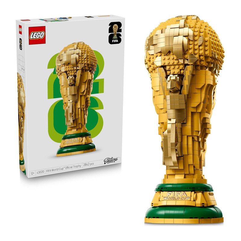 LEGO 乐高 Editions 系列 FIFA 世界杯官方奖杯 43020(大力神杯)