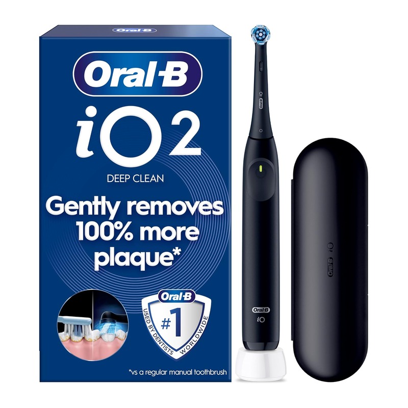Oral-B 欧乐B iO2 电动牙刷 黑色 带旅行盒