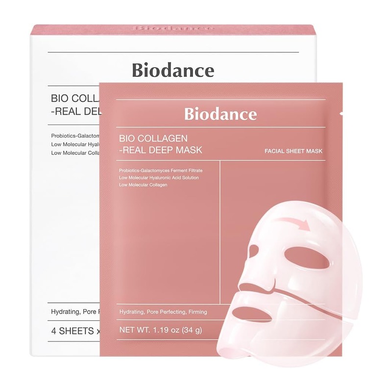 BIODANCE Bio-Collagen Real Deep Mask 胶原蛋白水凝胶睡眠面膜（4片装）