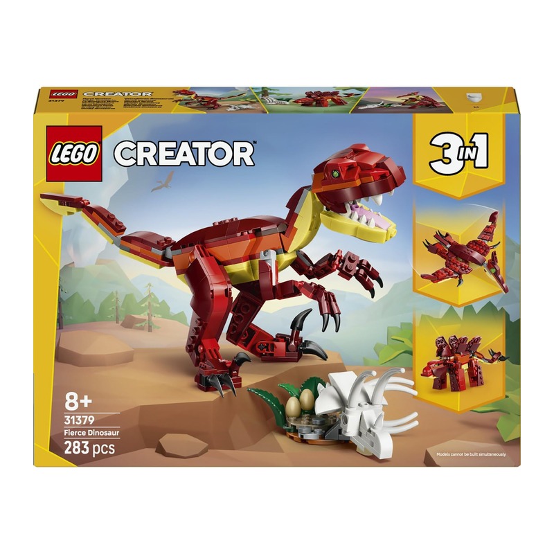 乐高 LEGO 创意百变3合1 凶猛恐龙 31379