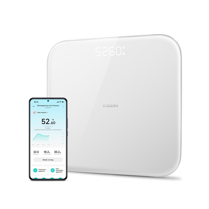 Xiaomi 小米 Mi Smart Scale S200 智能体脂秤（白色）