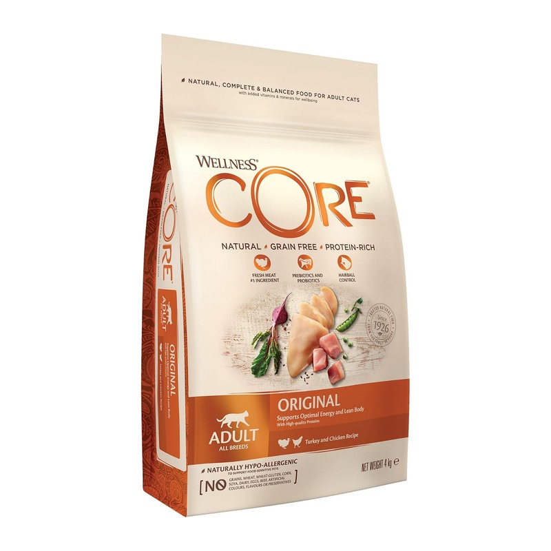 Wellness CORE Original 无谷物成猫干粮 鸡肉火鸡 4kg