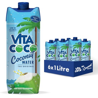 Vita Coco 原味椰子水 1L×6盒家庭装