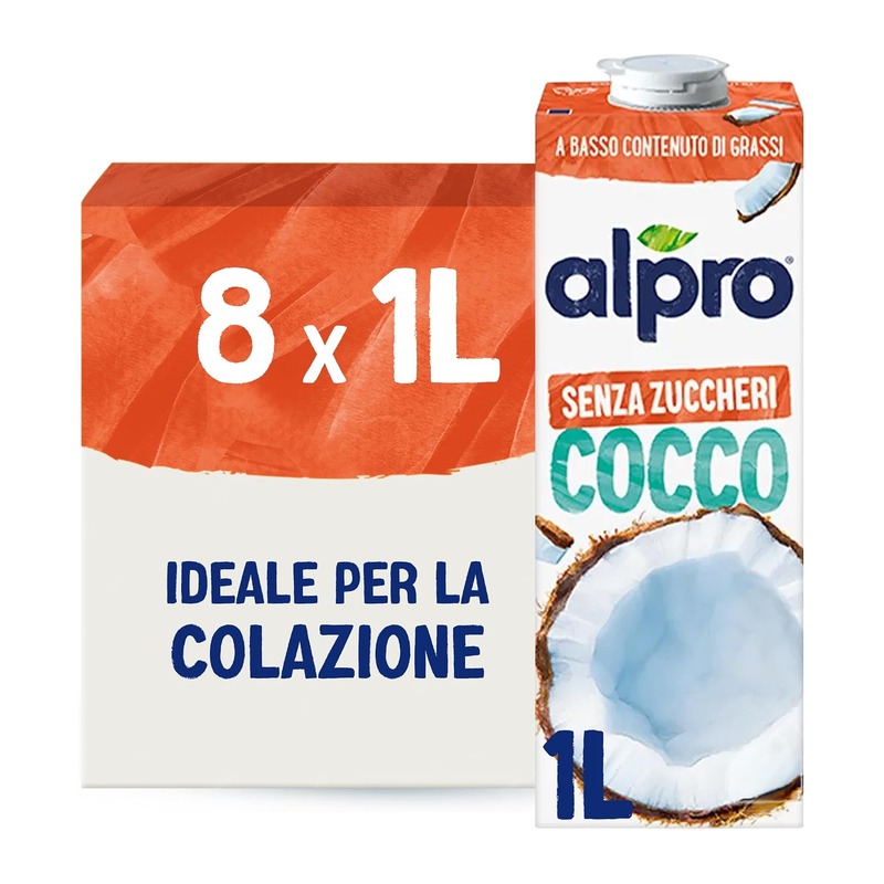 Alpro 无糖椰子饮 1L×8盒