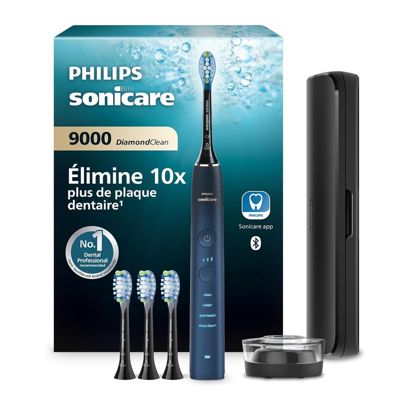 Philips Sonicare DiamondClean 9000特别版电动牙刷 深蓝色 含4个刷头